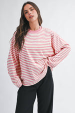 Seattle Stripe Long Sleeve Top