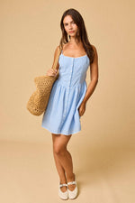Porch Swing Gingham Dress
