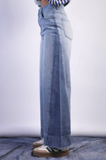 Freedom Flow Wide Leg Contrast Jean