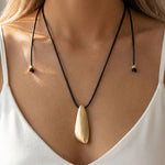Teardrop Pendant Necklace