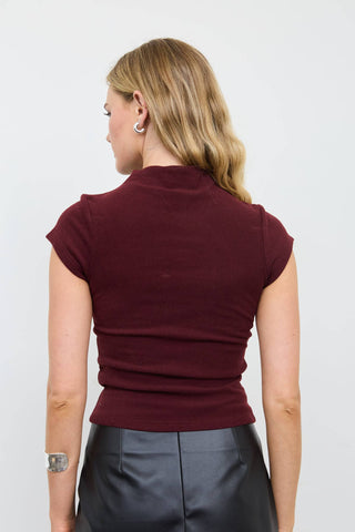 Clove Contour Knit Top