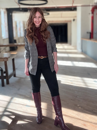 Valenne Check Blazer