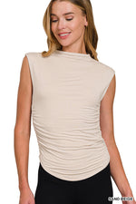 Sculpt High Neck Top