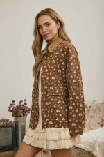 Pressed Flowers Corduroy Jacket *Pre-sale
