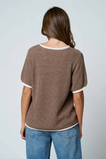 Sweet Talk Puff Sleeve Knit Sweater