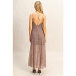 Wild Elegance Mesh Maxi Dress