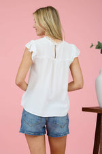 Juliet Lace Panel Top