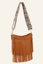 Fringe Crossbody Guitar Strap Tassel Handbag
