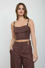 Coco Rouge Tweed Top
