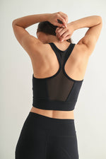 AirFlex Mesh Racerback Sports Bra