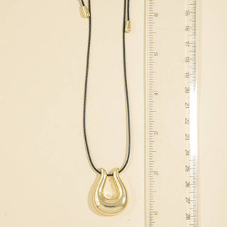 Golden Horseshoe Necklace