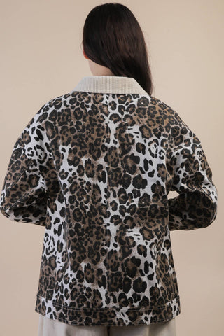 Lennox Cheetah Barn Jacket