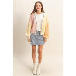 Montrose Oversized Color Block Cardigan