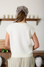 Petal Porch Button Knit Cardigan