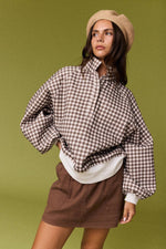 Woodland Check Sweater