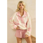 Rosie Patchwork Quarter Zip