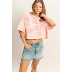Soft Season Button-Up Tee