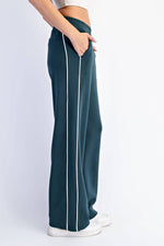 Double Take Modal Scuba Straight-Leg Pants