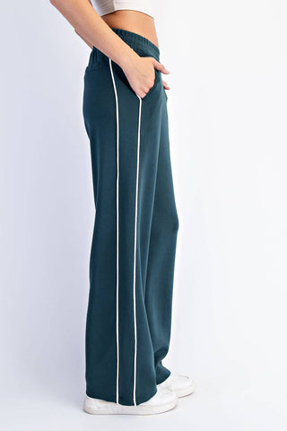 Double Take Modal Scuba Straight-Leg Pants