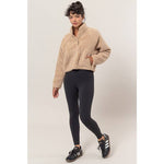 Honeybear Pullover Sherpa Jacket