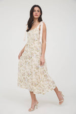 Wildflower Whimsy Midi Dress