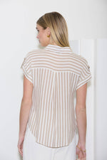 Amie Stripe Button Down