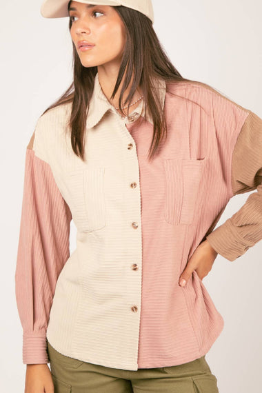 Canyon Crest Corduroy Shacket