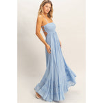 Golden Hour Ruffle Maxi Dress