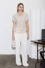Amie Stripe Button Down