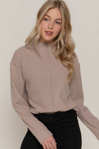 Marseille Brushed Rib Top