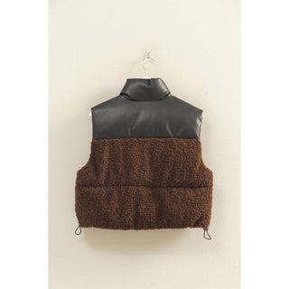 Frostline Sherpa Puffer Vest