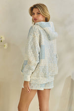 Meadowline Quilted Hoodie
