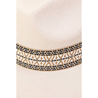 Tribal Strap Fedora Fashion Hat