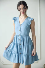 Breezy Belle Chambray Dress