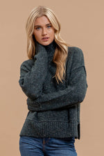 Dreamscape Wool Blend Turtleneck Sweater