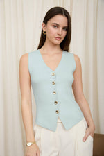 Polished Knit Vest