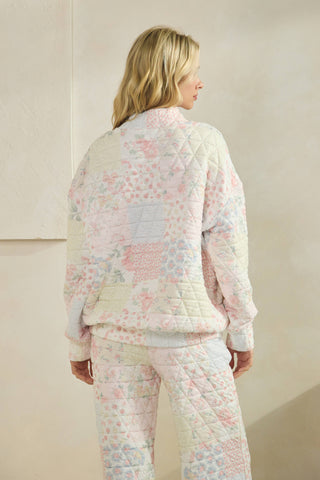 Meadowline Quilted Mock Neck