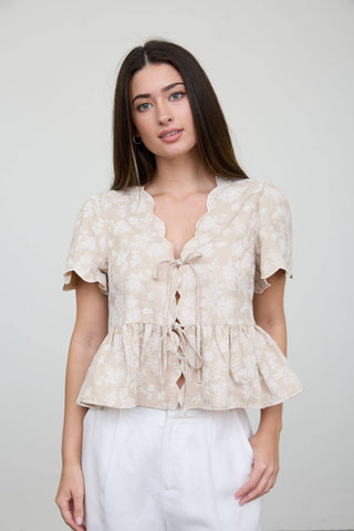 Bloom & Bow Blouse