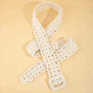 Floral Woven Belt