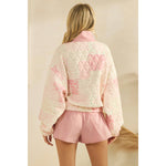 Rosie Patchwork Quarter Zip
