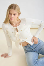 Heirloom Garden Tie Cardigan