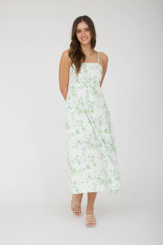 Monet Foral Maxi Dress