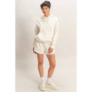 Street Floral French Terry Hoodie