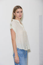 Amie Stripe Button Down