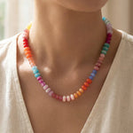 Ocean Light Beaded Necklace
