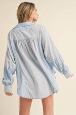 Shia Button Tunic Top