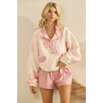 Rosie Patchwork Quarter Zip