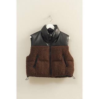 Frostline Sherpa Puffer Vest