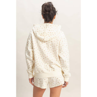 Street Floral French Terry Hoodie