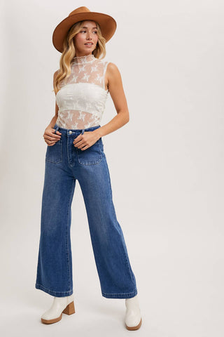 Ashland Wide Leg Denim Pant